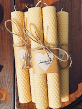 Load image into Gallery viewer, Honeycomb Beeswax Taper Set
